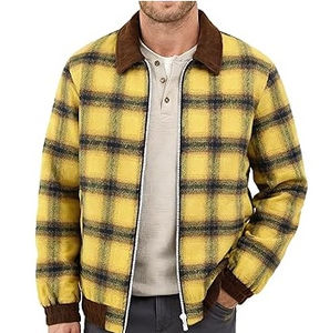 Chaqueta de Franela Vintage con Forro Grueso, Estampado de Camuflaje a Cuadros, Bolsillo Frontal en el Pecho, Capucha con Peluche Cálido, Impermeable, Estilo Urbano, para Hombre, Invierno - Product Image 5
