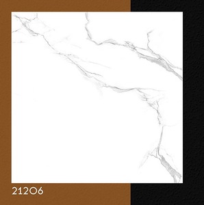 VENTE FLASH - CARREAUX DE SOL EN CÉRAMIQUE SÉRIE CALCUTTA BRILLANTE LINUM - 400X400mm - ÉPAISSEUR 8mm - GARANTIE À VIE - Product Image 2