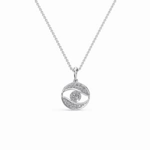 Collier Pendentif Minimaliste Tendance en Moissanite, Argent Sterling 925 Plaqué Rhodium, Design Géométrique, Taille Radiant, Sertissage Griffe, Cadeau - Product Image 2