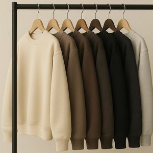 Sweat-shirt décontracté surdimensionné pour hommes, personnalisable, unisexe, avec capuche, ensembles de sweat-shirts pour hommes – Vente en gros - Product Image 6