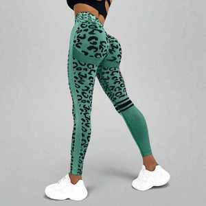 Legging de yoga confortable, bas de sport actif avec tissu extensible, design taille haute pour l'exercice, l'entraînement et la course à pied - Product Image 1