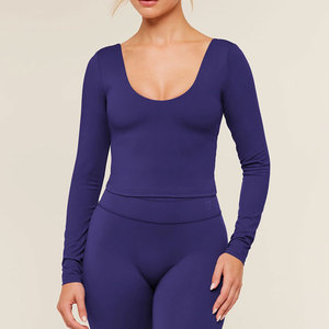 Chaleco Formal de Mujer al por Mayor de Fábrica, Diseño de Cuello Profundo, Ajuste Delgado Personalizado, Tejido de Punto Spandex/Algodón de Secado Rápido, Espalda Cruzada - Product Image 1