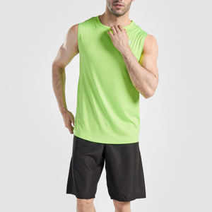 Camisetas sin Mangas para Hombre, de Alta Calidad, Secado Rápido, Lavables a Máquina, Transpirables, Colección de Verano, Sostenibles, Venta al Por Mayor - Product Image 2