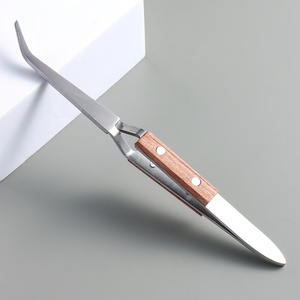 Pinza para Dar Forma a las Uñas de Acero Inoxidable de 16 cm, Reutilizable, Forma Plana con Punta Curva para Manicura, Pedicura y Cuidado de la Belleza - Product Image 3