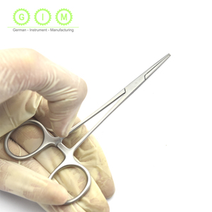 MOSQUITO FORCEPS GROOVED <b>MINI</b> Stainless Steel Joseph Scissors Curved Dissecting Surgical <b>Clamp</b> Manual CE Certified Clinic - Product Image 3