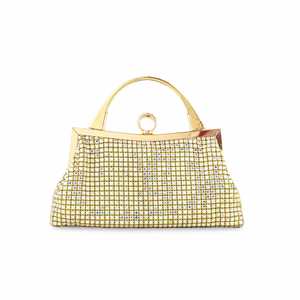 Bolso de noche dorado AB P24309 para bolso de mano nupcial - Product Image 1