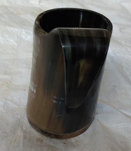 Taza Moderna de Cuerno de Búfalo Natural Pulido, Hecha a Mano, Ecológica, Reutilizable, para Café, Té, Cerveza, Lujosa y Rústica, para Bar - Product Image 2