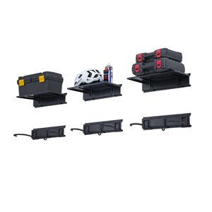 Supporto bici a parete con 3 ripiani porta bici Garage per 6 biciclette - Product Image 1