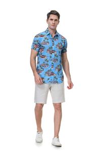 Premium Quality Sublimation Beach <b>Shirt</b> Custom Tropical Hawaiian Style <b>Shirt</b> Manufacturer Wholesale Supply - Product Image 2