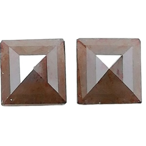 เพชรเหลี่ยมพีชทรงหลวมธรรมชาติ3.46 CT - Product Image 2