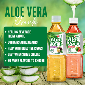VINUT Aloe Vera Passion Fruit 500ml PET Bottle - Vietnam <b>Beverage</b>, Manufacture, OEM ODM Private Label, HALAL Certification - Product Image 4