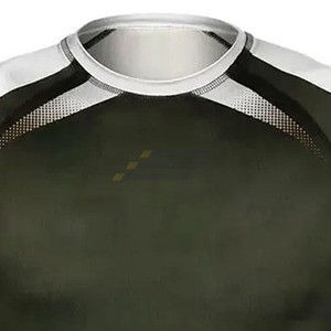 Men's Rash Guard Beach Custom Long Short Sleeved Swim Shirts Water Sports <b>Wetsuits</b> Rash Guard - Product Image 3
