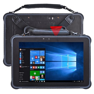 Nhà máy OEM 10.1inch Intel i5-8200Y Windows10 cảm ứng PC 8G + 256G dữ liệu cầm tay Collector GPS IP65 gồ ghề máy tính bảng với NFC & UHF RFID - Product Image 1