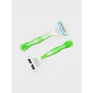 Para Dorco 6-Blade Women's Body Razor Paquete de 2 Diseño específico para las necesidades de afeitado de las mujeres - Product Image 1