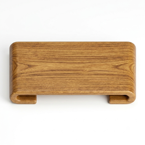 Bandeja de Servir de Madera de Teca Estilo Japonés, Ecológica y Natural, Apta para Alimentos, Sin Pintura ni Barniz, Halal, Personalizable para Cocina - Product Image 1