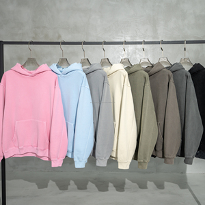 เสื้อฮู้ดแฟชั่นลำลอง สกรีนโลโก้ตามสั่ง สำหรับผู้ชายและผู้หญิง เสื้อสเวตเชิ้ตพิมพ์ลาย 3 มิติ ทรงโอเวอร์ไซส์ ไซส์อเมริกา ผ้าโพลีเอสเตอร์ 100% แบบซับลิเมชั่น เสื้อฮู้ดเปล่า - Product Image 1