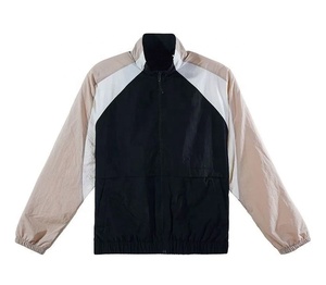 Wholesale Breathable Colorful Windbreaker Jacket For Men Custom Logo Plus Size Waterproof Nylon Windbreaker Jackets - Product Image 5