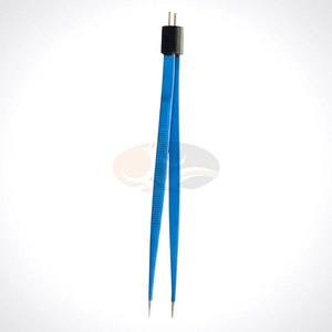 Pinces bipolaires électriques réutilisables en acier inoxydable pour chirurgie plastique et reconstructive, pointes de 1,0 mm, 1,5 mm, 2,0 mm, 15,9 cm - Product Image 4