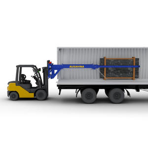 Chargeur de conteneurs pour dalles, chargement et déchargement facile des dalles et des marchandises des conteneurs, utilisation simplifiée - Product Image 4