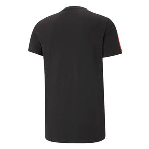 T-shirt décontracté à manches courtes pour homme, en tricot, col rond, noir et blanc, coupe classique, design uni - Product Image 6