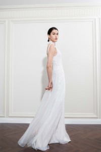 Vestidos de Mujer al por Mayor, Elegantes, con Soporte ODM, Vestido Largo Transparente LUMINA, Corte en A, Maxi, Sin Mangas, Vestido de Verano para Mujer - Product Image 3