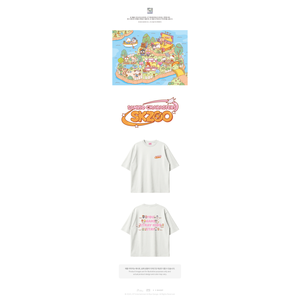 T-shirt pour homme STRAYKIDS SKZOO X avec design de personnage SANRIO - Product Image 2