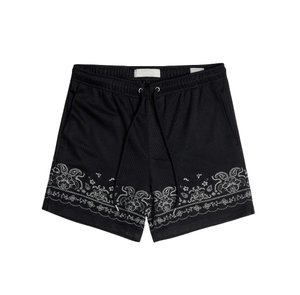 Pantalones Cortos de Baloncesto para Hombre, Sublimación Personalizada OEM, 100% Poliéster, Cierre con Cordón, Nuevos Pantalones Sublimados - Product Image 1