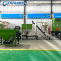 Fijnslijpmachine 10-80 mesh houtpoedermolen voor bamboechips, droog stro, suikerrietbagasse met cyclonseparator
