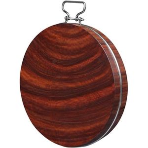 Tabla de cortar de madera multiusos para carne, verduras, frutas, pan y queso, acabado natural, sólida. - Product Image 5