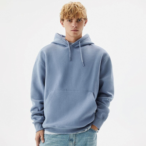 Sweat à capuche oversize Evergreen pour homme - Coupe ample et décontractée, style pull-over avec capuche spacieuse, look minimaliste et polyvalent - Product Image 5