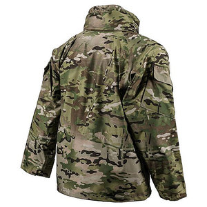 Veste de chasse pour homme, automne, softshell, camouflage, imperméable, motif Optifade imprimé, patch sur la manche gauche, doublure en polyester - Product Image 6