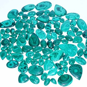 Quartz naturel poli de haute qualité, cabochon de pierre précieuse en vrac, taille coussin, formes variées, tailles personnalisables, matériaux pour la fabrication de bijoux - Product Image 1