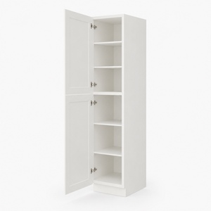 Gabinete de Despensa de 18 Pulgadas de Alto, Estilo Shaker Blanco de 84 Pulgadas de Alto y 27 Pulgadas de Profundidad, RTA, Directo de Fábrica en Vietnam - Product Image 3