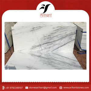 Plans de travail en marbre blanc indien poli pour cuisines résidentielles, hôtels et intérieurs commerciaux - Product Image 6