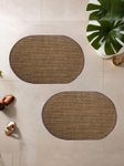 Tapete de Entrada Ovalado Premium Clásico Moderno Personalizado |   Alfombra Absorbente Antideslizante para Entrada Interior, Protege Contra Lodo, Polvo y Humedad - Product Image 2