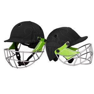 Casco de críquet profesional, equipo de protección ligero para la cabeza, protector facial resistente, acolchado cómodo y ajustable - Product Image 5