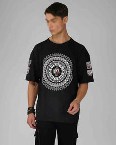 เสื้อยืดคอกลมผู้ชายผ้าฝ้ายแท้ 100% คุณภาพพรีเมียม พิมพ์ลายโลโก้ตามสั่ง ขายส่งจำนวนมาก - Product Image 1