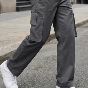 กางเกงคาร์โก้ผู้ชายปี 2026 กางเกงทำงานคุณภาพสูงสไตล์ไทย แห้งเร็ว ระบายอากาศดี สไตล์ลำลอง ปักโลโก้ - Product Image 2
