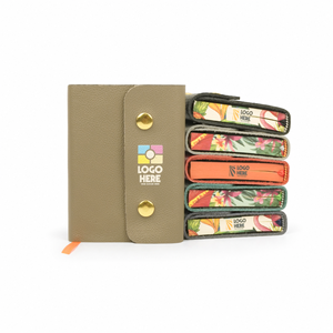 Carnet à anneaux A5 en cuir PU avec fermeture éclair et logo personnalisé, organiseur professionnel rechargeable, cadeau d'entreprise, fabricant OEM ODM - Product Image 4