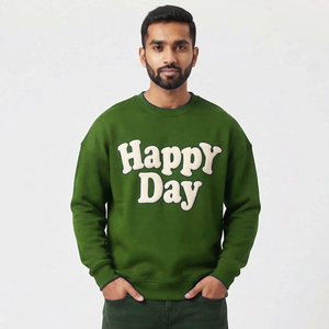 Sweat-shirts en molleton 100 % coton, personnalisables avec logo brodé ou imprimé, de qualité supérieure, écologiques, pour l'hiver – Vente chaude - Product Image 1