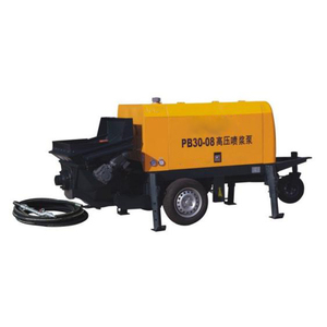 Mini pompe à béton mobile hydraulique à moteur diesel - Product Image 4