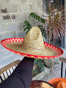 Sombrero Mexicano Auténtico Unisex Decorativo Tallado en Forma de Calabaza, ¡EN OFERTA! |   Artesanía Natural Sostenible para Fiestas Divertidas y Hogares Únicos - Product Image 3