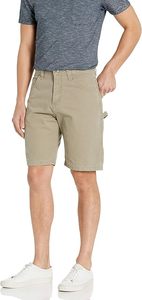 Shorts en jean kaki pour homme, taille mi-haute, décontractés, respirants, avec poches, en tissu tissé, style lavage classique - Product Image 5