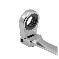 WIGA-DRW72 180 °   Clé à cliquet pivotante 72 dents en acier CR-V pour espaces restreints, entretien industriel