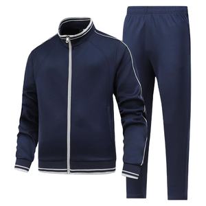 Conjunto Deportivo Unisex de Dos Piezas, Chaqueta con Cremallera Completa y Pantalones, Ropa Deportiva Ligera y Transpirable, Ropa Deportiva Informal, Plus OEM - Product Image 1