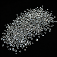 Diamantes Redondos Brillantes Cultivados en Laboratorio de 3.1-3.5mm, Corte Excelente, Precio al por Mayor, para Fabricación de Joyería