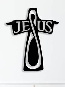 Nueva decoración de pared con cruz de Jesucristo, arte religioso de madera MDF, superventas al por mayor. - Product Image 2