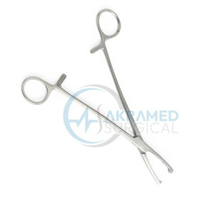ใช้ในการผ่าตัดรักษาเท้าแบบ henrotin สำหรับมดลูก vulsellum forcep เหล็ก henrotin - Product Image 4
