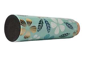 Bouteille en cuivre pur avec motif traditionnel bleu Meena, finition brillante, lisse et durable. Bouteille en cuivre Meena brillante. - Product Image 2