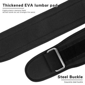 Cinturón de gimnasio de levantamiento de pesas EVA personalizable para mujer para sentadillas para entrenamiento CrossFit acepta diseño de logotipo personalizado caja fuerte de Fitness para mujer - Product Image 6